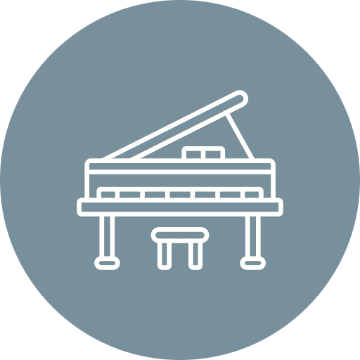 piano icono gratis