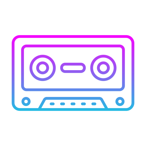 Cassette - Free music icons