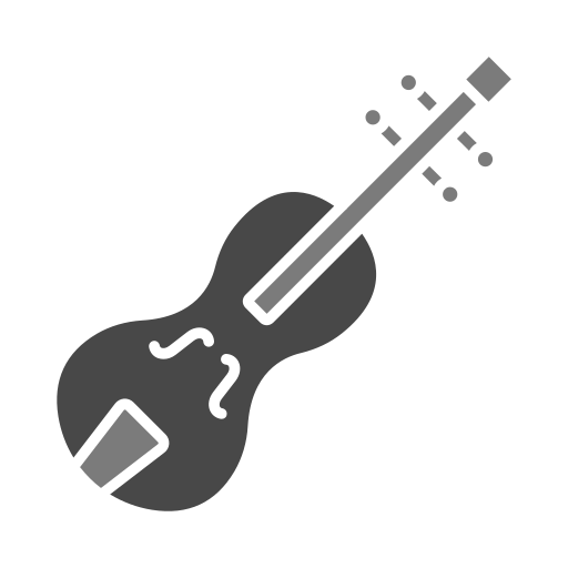 violín icono gratis