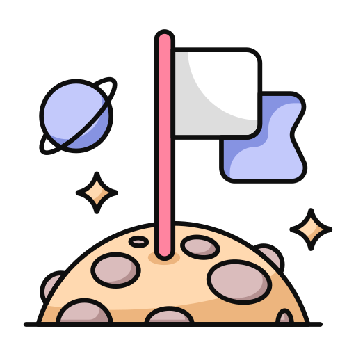 Space exploration free icon
