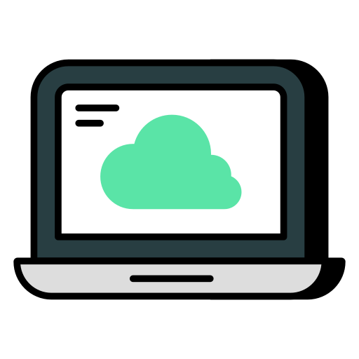 computación en la nube icono gratis
