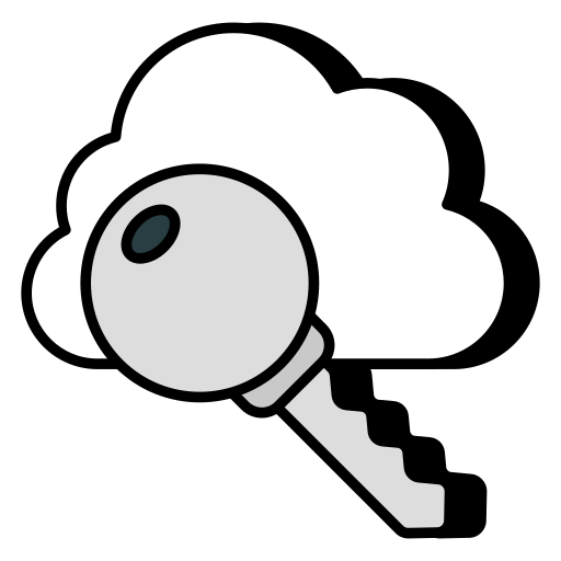 protección en la nube icono gratis