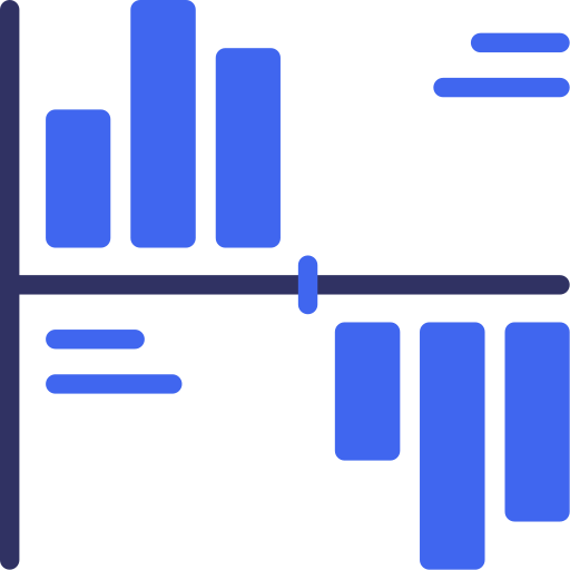 gráfico de gantt icono gratis