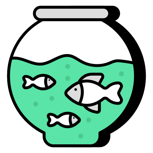 bocal à poissons Icône gratuit bocal à poissons Icône gratuit