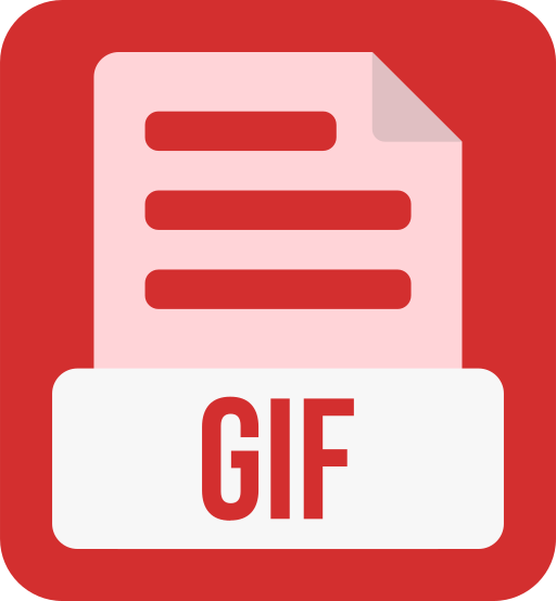 formato de archivo gif icono gratis