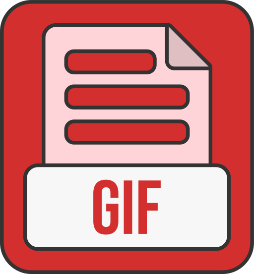 formato de archivo gif icono gratis