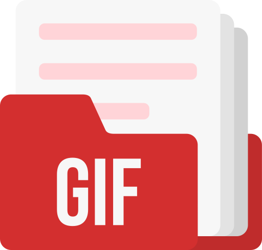 formato de archivo gif icono gratis