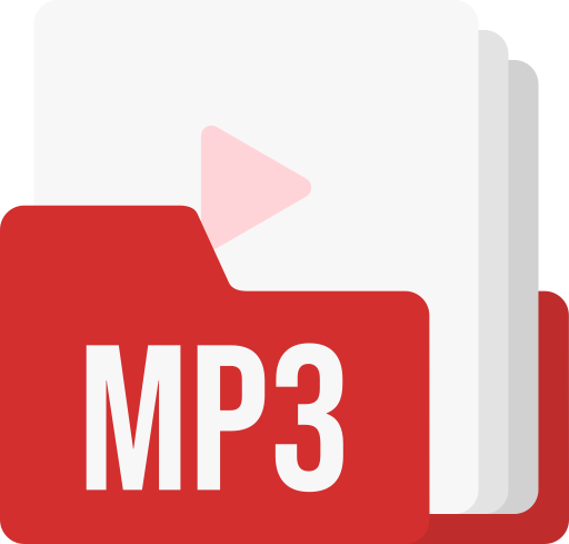 formato de archivo mp3 icono gratis