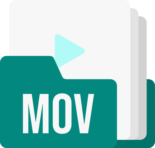 formato de archivo mov icono gratis