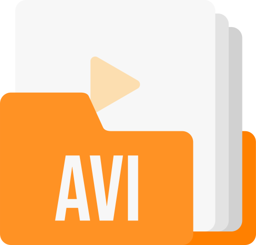 formato de archivo avi icono gratis