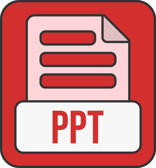 formato de archivo ppt icono gratis