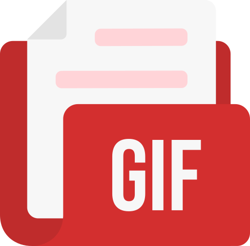 formato de archivo gif icono gratis