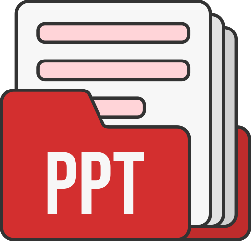 formato de archivo ppt icono gratis