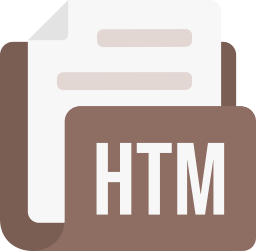 archivo htm icono gratis