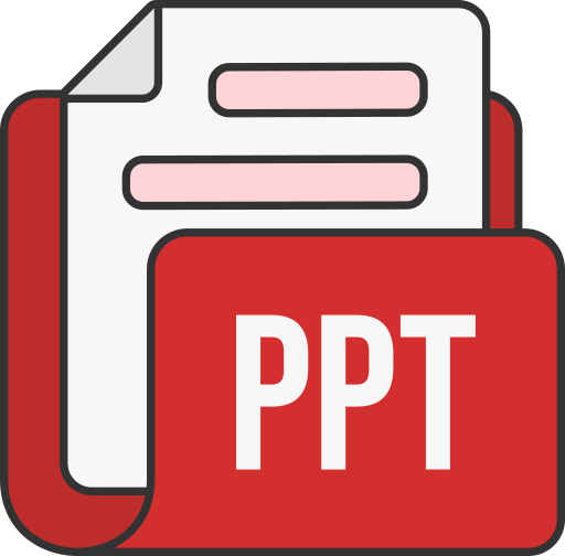 formato de archivo ppt icono gratis