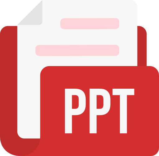 formato de archivo ppt icono gratis