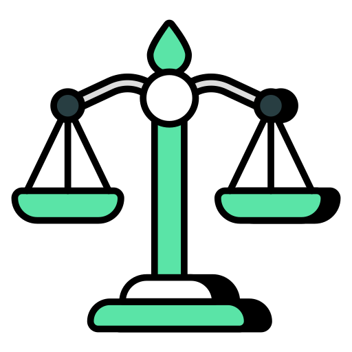 justicia icono gratis