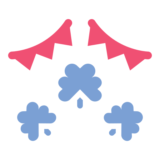Bunting free icon
