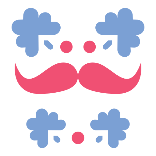 bigote icono gratis