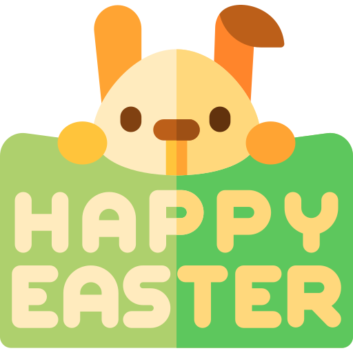 felices pascuas icono gratis