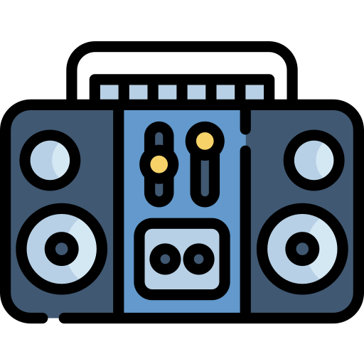 Boombox icono gratis