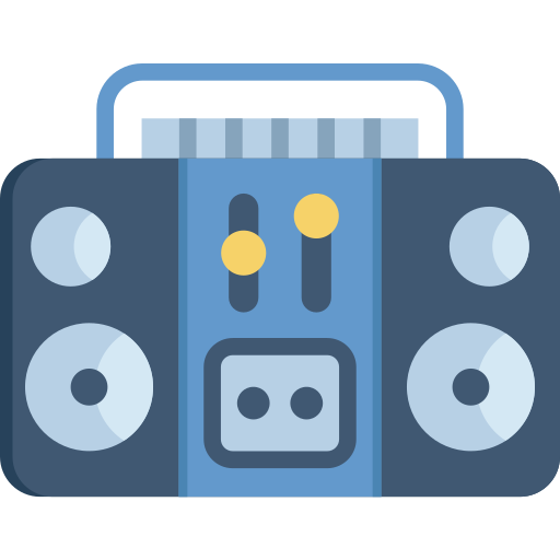 Boombox icono gratis