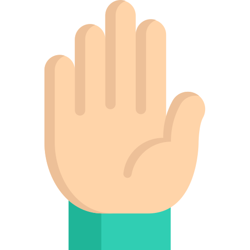 Hand icon Special Flat