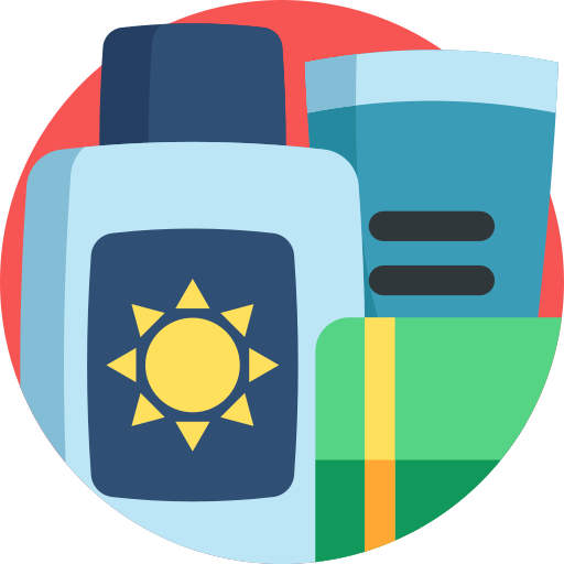 protector solar icono gratis