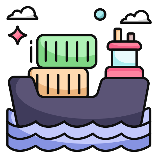 bateau cargo Icône gratuit bateau cargo Icône gratuit