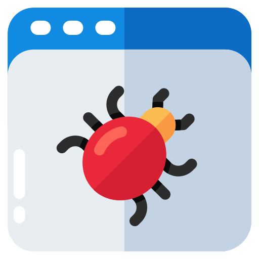 virus web icono gratis