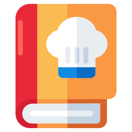 libro de cocina icono gratis