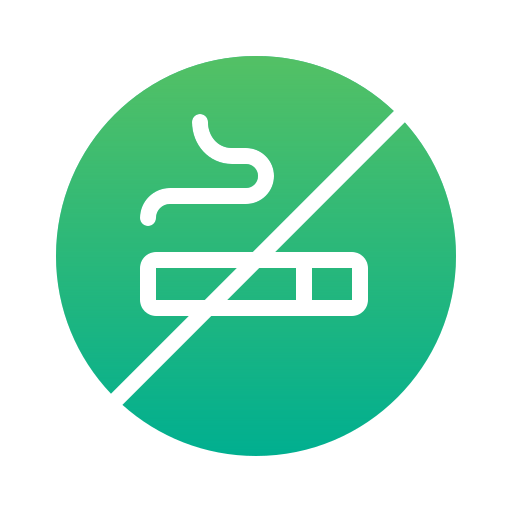 No smoking free icon No smoking free icon