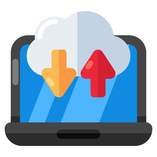 sincronización de datos icono gratis