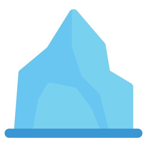 iceberg icono gratis