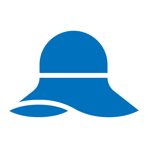 sombrero pamela icono gratis