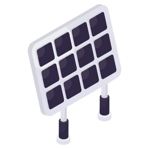 panel solar icono gratis