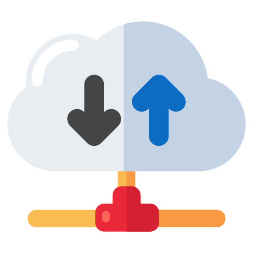 sincronización de datos icono gratis