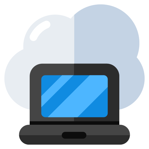computación en la nube icono gratis
