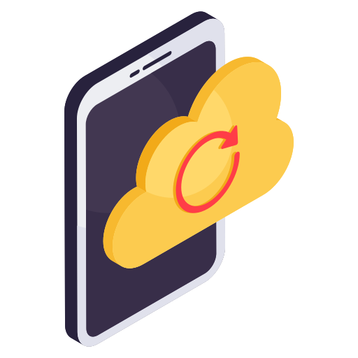 sincronización en la nube icono gratis