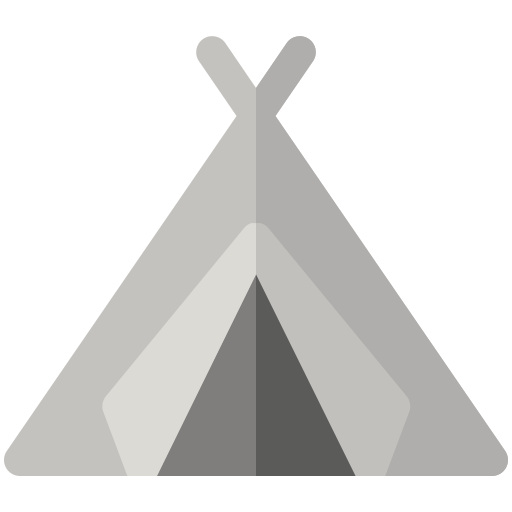 acampar icono gratis