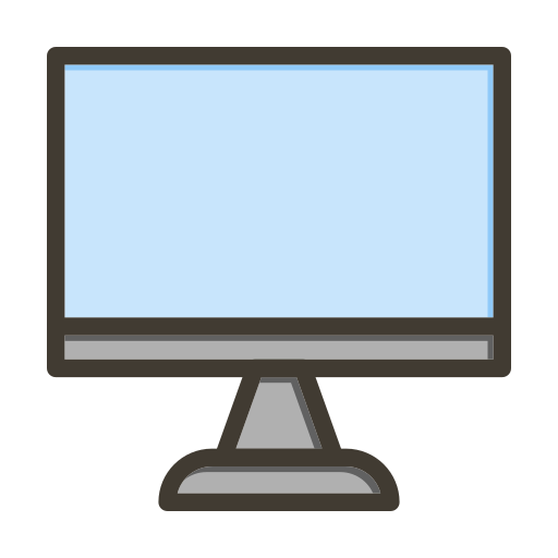 pantalla de computadora icono gratis