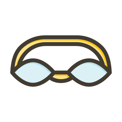 gafas de natación icono gratis