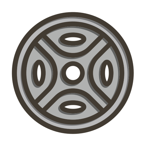 Weight plates free icon