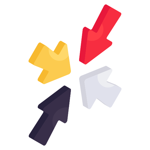 Pinch arrow free icon