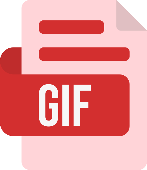 formato de archivo gif icono gratis