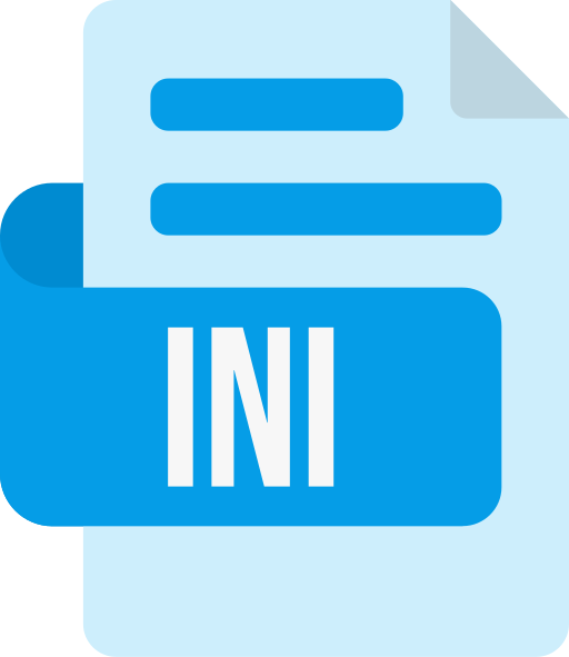 Ini file free icon Ini file free icon