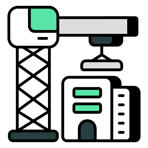 Building construction free icon