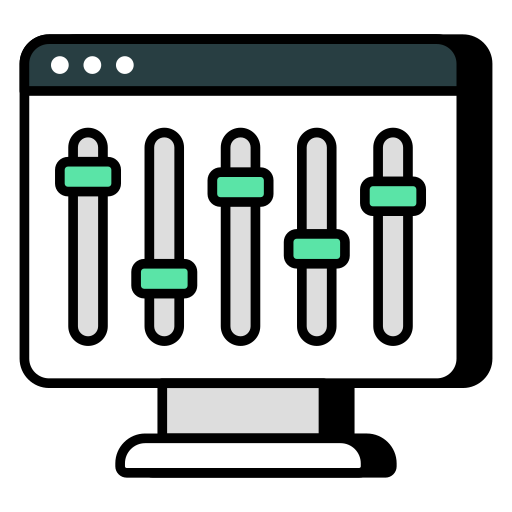 mezclador de sonido icono gratis