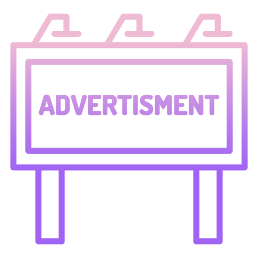 les publicités Icône gratuit les publicités Icône gratuit