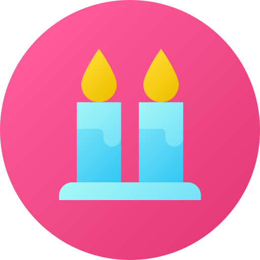 Velas icono gratis